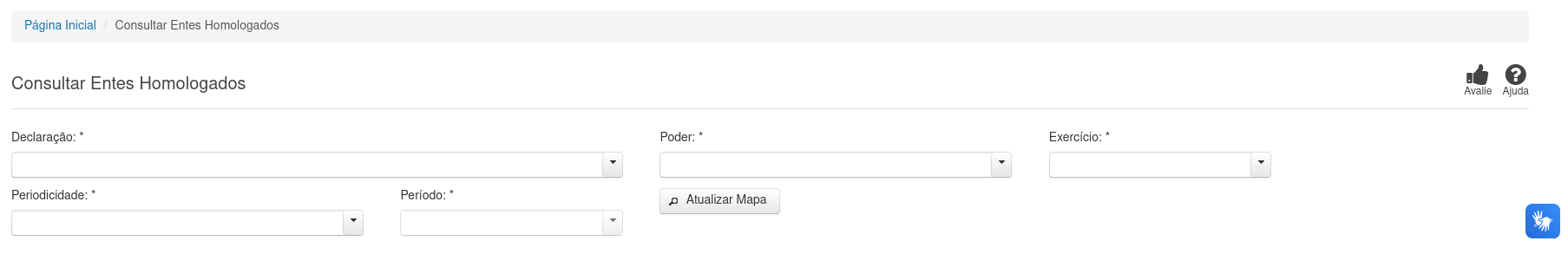Consultar Entes Homologados